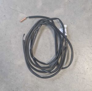 Temp. givare SET- NTC5K, Ta+Tp, Black cable; L=1,8m