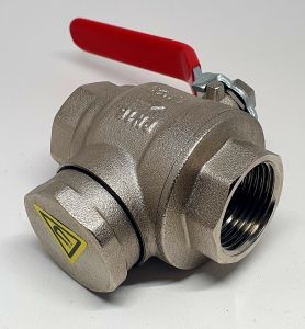 Filterkulventil magnet 1"