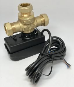 Växelventil 525-22 med motor och kabel
