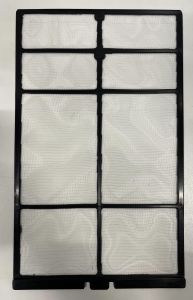 Toshiba dammfilter vänster sida / Air filter, left side 43T80328